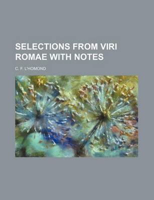 Book cover for Selections from Viri Romae with Notes