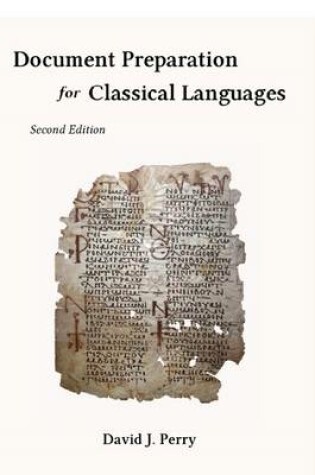 Cover of Document Processing for Classical Languages