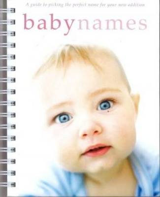 Book cover for Baby Names