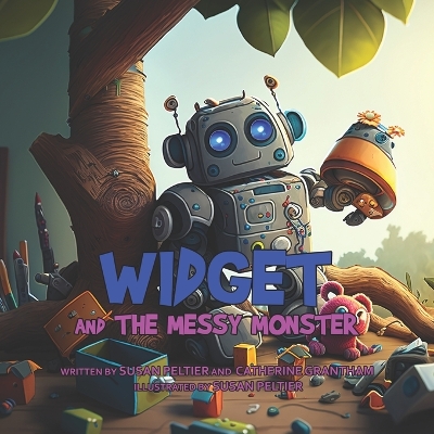 Book cover for Widget and the Messy Monster