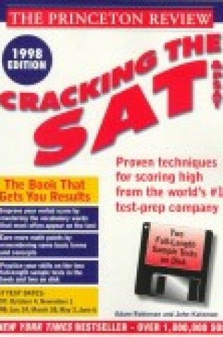 Cover of Cracking the Sat and Psat with Sample Tests on Computer Disk