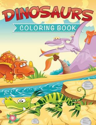 Book cover for Dinosaurs Coloring Book