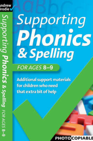 Cover of Supporting Phonics and Spelling