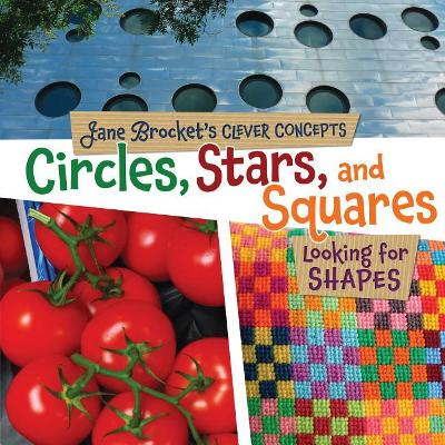 Book cover for Circles Stars and Squares Looking for Shapes