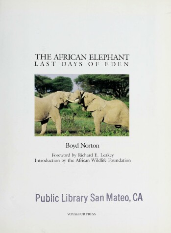 Book cover for The African Elephant