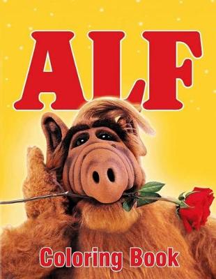 Book cover for Alf Coloring Book