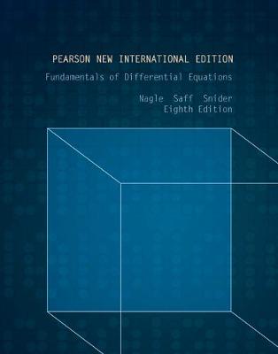 Book cover for Fundamentals of Differential Equations: Pearson New International EditionEdition