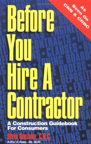 Cover of Before You Hire a Contractor