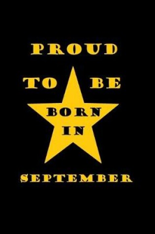 Cover of Proud to be born in september