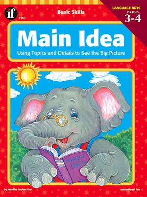 Book cover for Main Idea, Grades 3 - 4