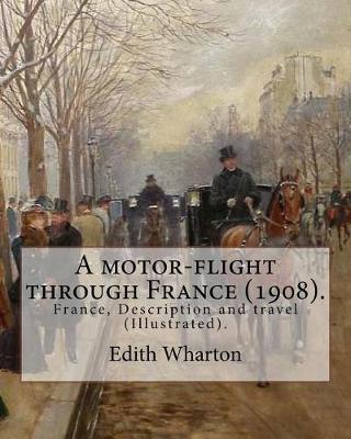 Book cover for A motor-flight through France (1908). By