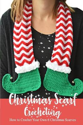 Book cover for Christmas Scarf Crocheting