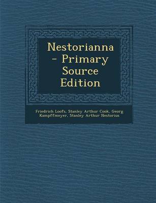 Book cover for Nestorianna - Primary Source Edition