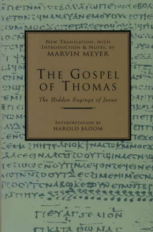 Cover of The Gospel of Thomas