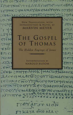 Book cover for The Gospel of Thomas