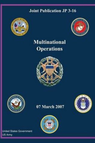 Cover of Joint Publication JP 3-16 Multinational Operations 07 March 2007