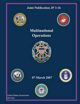 Book cover for Joint Publication JP 3-16 Multinational Operations 07 March 2007