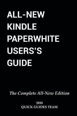 Cover of All-New Kindle Paperwhite User's Guide