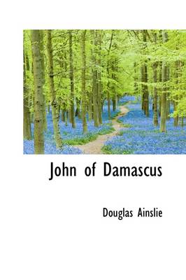 Book cover for John of Damascus