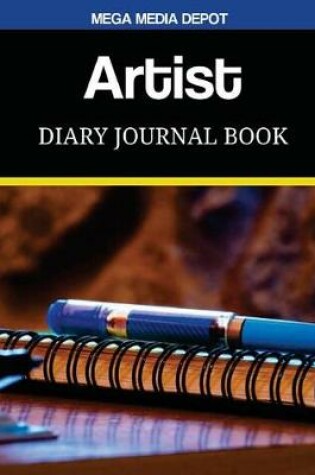 Cover of Artist Diary Journal Book