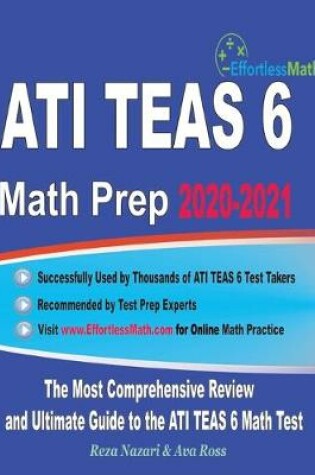 Cover of ATI TEAS 6 Math Prep 2020-2021