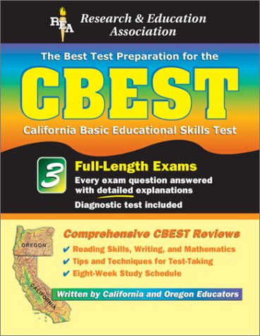 Book cover for CBEST (Rea) -The Best Test Prep for the California Basic Educational Skills Test