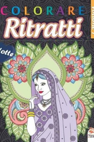 Cover of Colorare Ritratti 7 - Notte