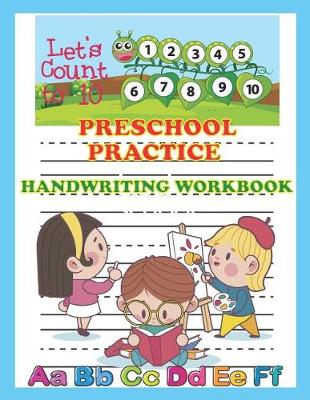 Book cover for Preschool Practice Handwriting Workbook