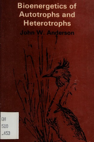 Cover of Bioenergetics of Autotrophs and Heterotrophs