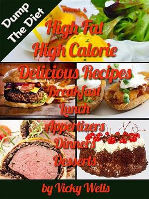 Book cover for High Fat High Calorie Delicious Recipes