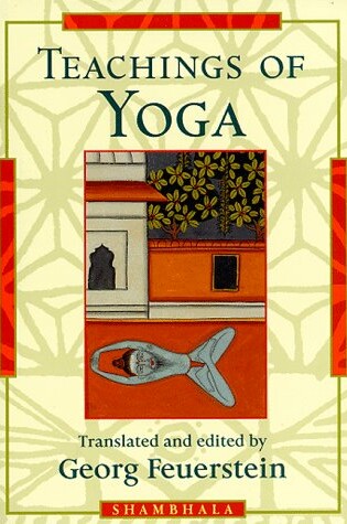 Cover of Teachings of Yoga