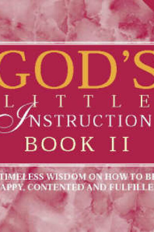 Cover of God's Little Instruction Book