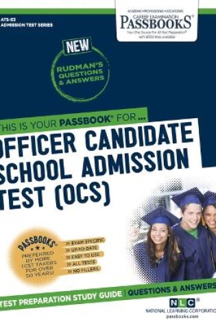 Cover of Officer Candidate School Admission Test (Ocs) (Ats-53)