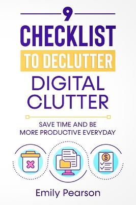 Book cover for 9 Checklist To Declutter Digital Clutter