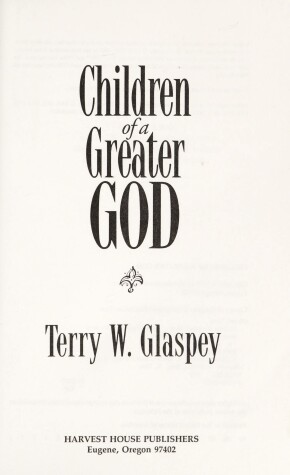 Book cover for Children of a Greater God