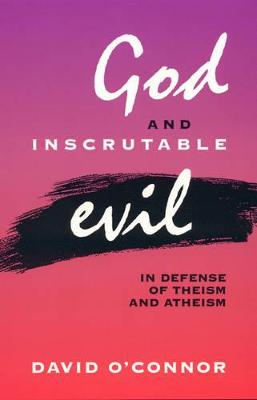 Book cover for God and Inscrutable Evil