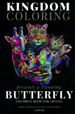 Cover of A Butterfly Coloring Book for Adults