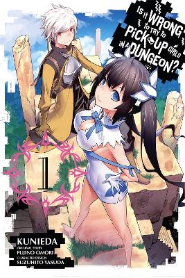 Book cover for Is It Wrong To Try To Pick Up Girls In a Dungeon?, Vol. 1 (Manga)