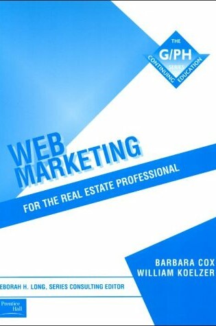 Cover of Web Marketing for the Real Estate Professional