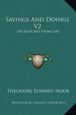 Cover of Sayings and Doings V2