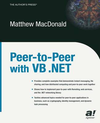 Book cover for Peer-To-Peer with VB .Net