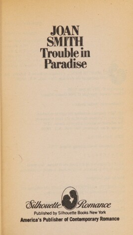 Book cover for Trouble in Paradise