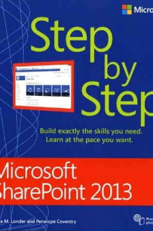 Cover of Microsoft SharePoint 2013 Step by Step