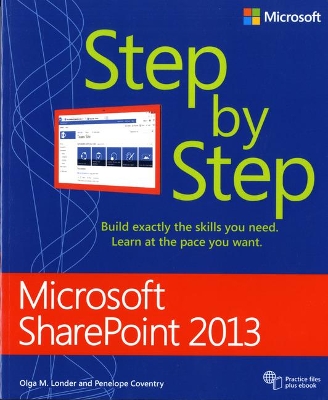 Book cover for Microsoft SharePoint 2013 Step by Step