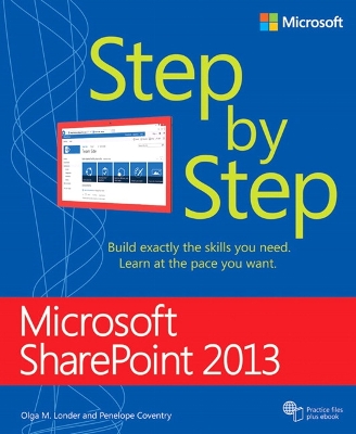 Cover of Microsoft SharePoint 2013 Step by Step