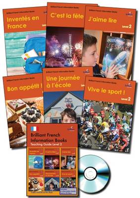 Book cover for Brilliant French Information Books pack - Level 2