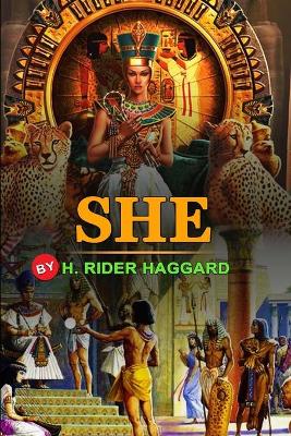 Book cover for She by H. Rider Haggard