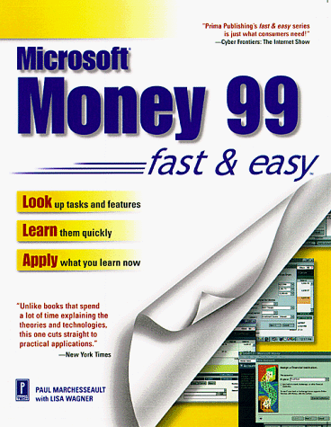 Book cover for Microsoft Money X Fast and Easy