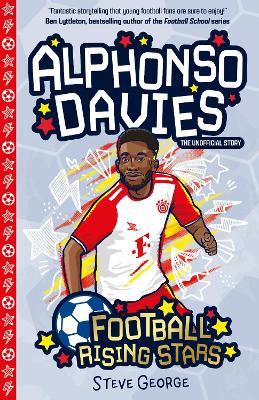 Book cover for Football Rising Stars: Alphonso Davies