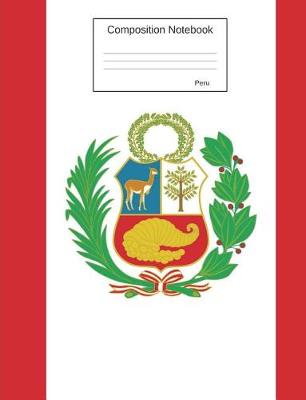 Cover of Composition Notebook Peru